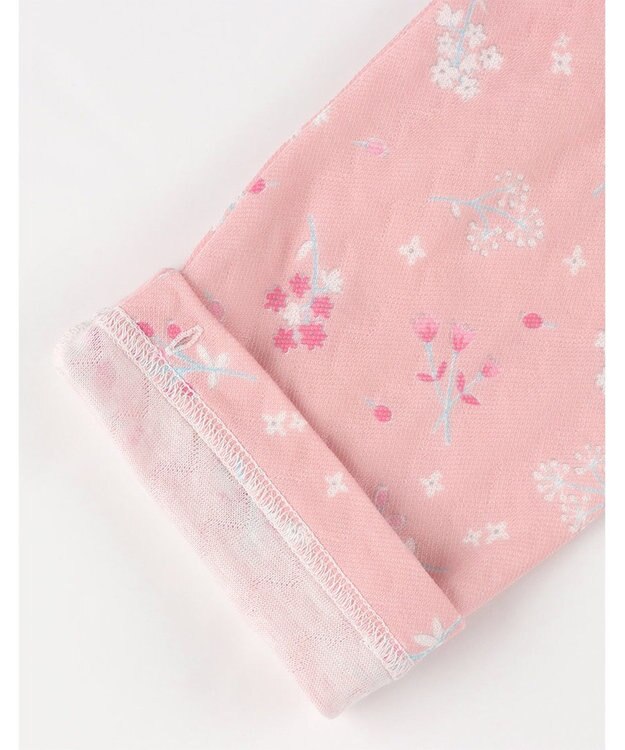 Wing パジャマ 長袖 長ズボン 綿混(本体) あったか レディース EP6015 ウイング／ワコール ピンク