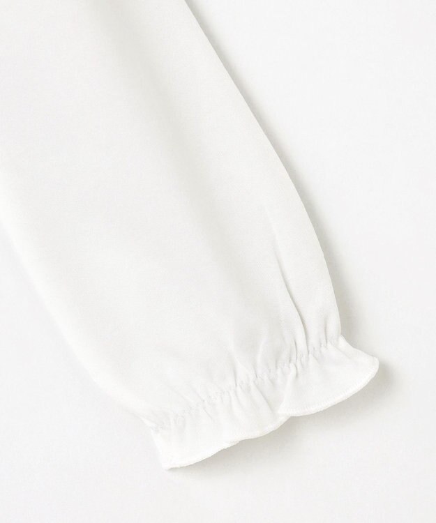 ANY KIDS 丸襟カットソーブラウス ホワイト