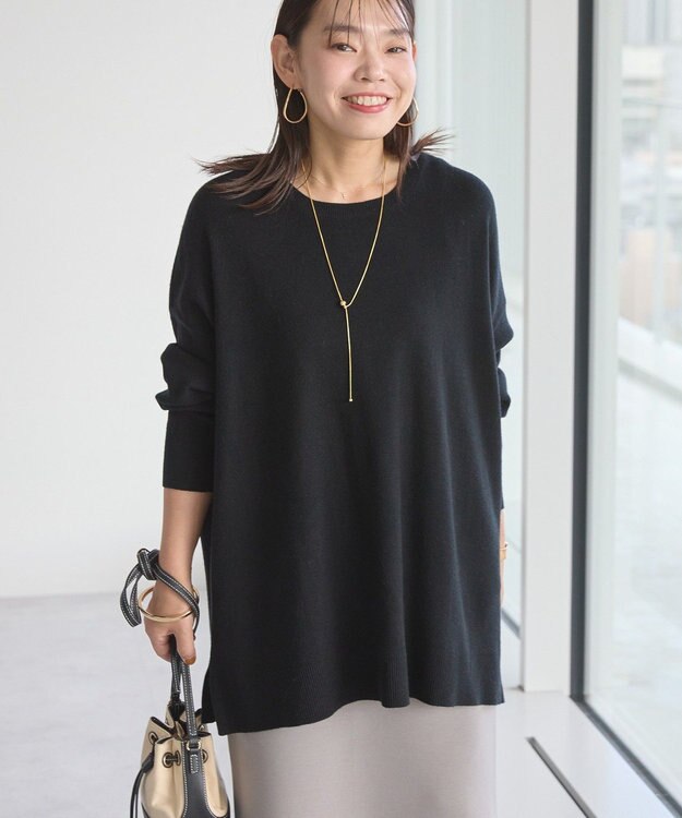 AMERICAN HOLIC バイパチロングニットプルオーバー Black