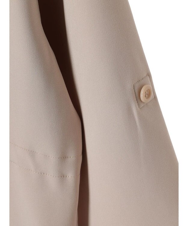 earth music&ecology ニュアンスビッグカラーコート Beige