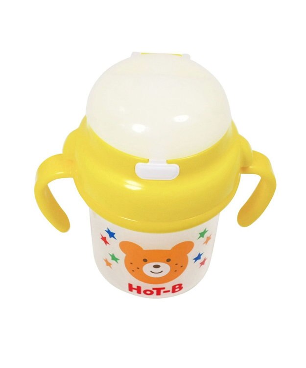 MIKI HOUSE HOT BISCUITS ストローマグ 黄