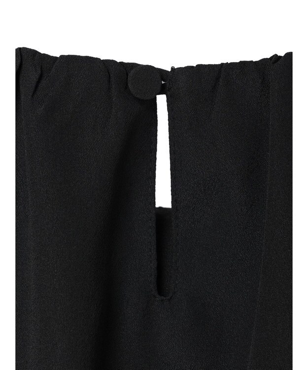 Green Parks ｅｆ－ｄｅ　ギャザーブラウス Black