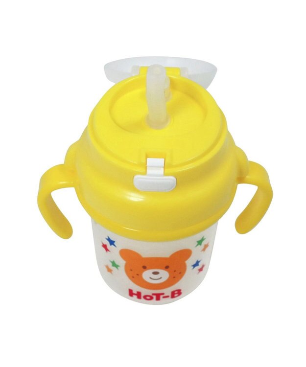 MIKI HOUSE HOT BISCUITS ストローマグ 黄