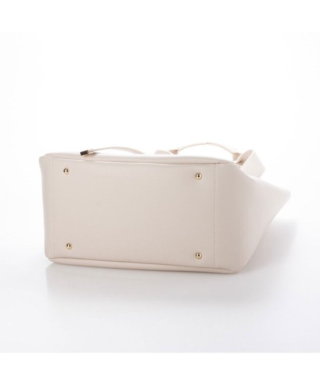 LA BAGAGERIE 【MONICA】ベルトモチーフA4トートバッグ アイボリー