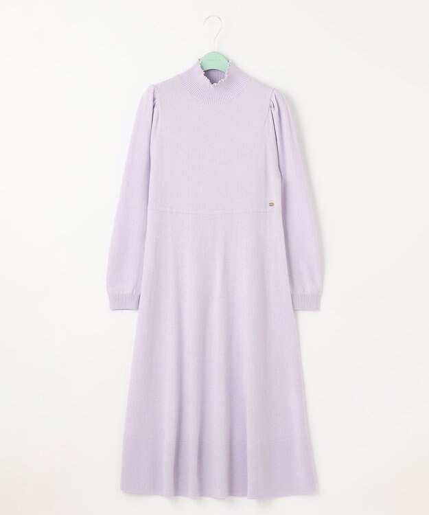 TOCCA 【洗える！】AMULET ニットドレス ライラック系