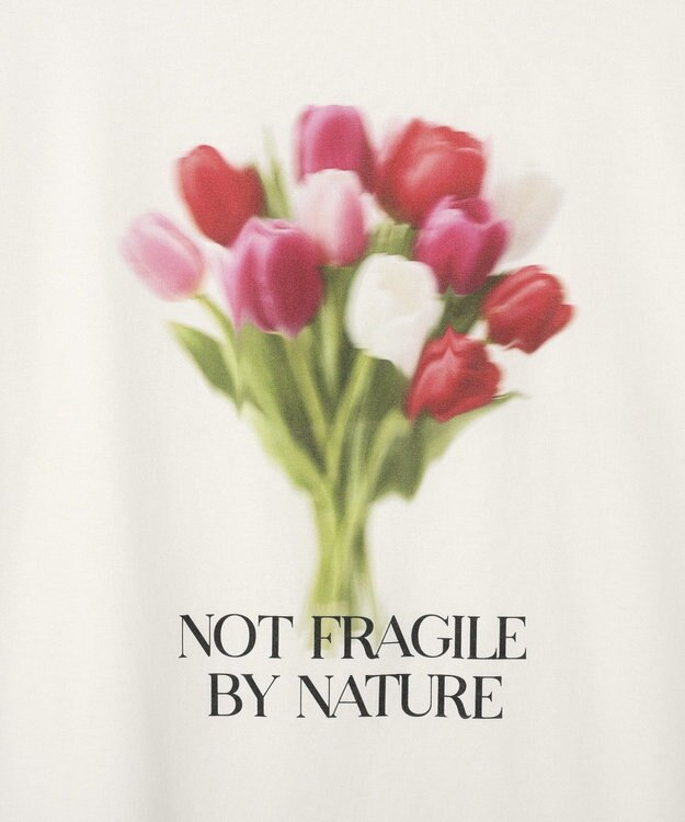 earth music&ecology アソートプリントＴシャツ Off White