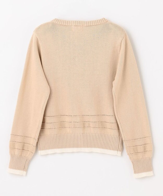 組曲 KIDS 【110-140㎝】クラシック カーディガン ベージュ