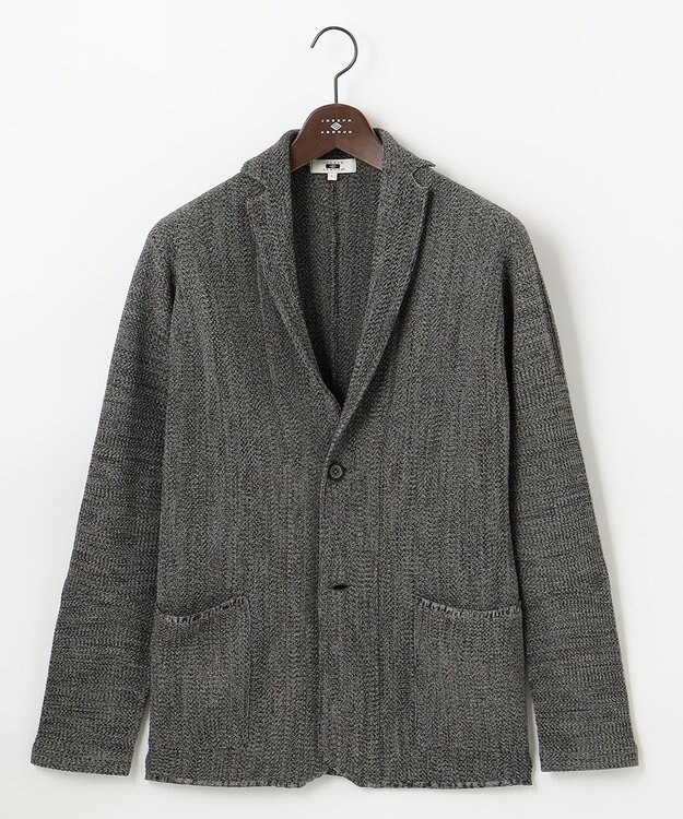 JOSEPH ABBOUD 【イージーケア】ホールガーメントリンクス　ニット グレー系