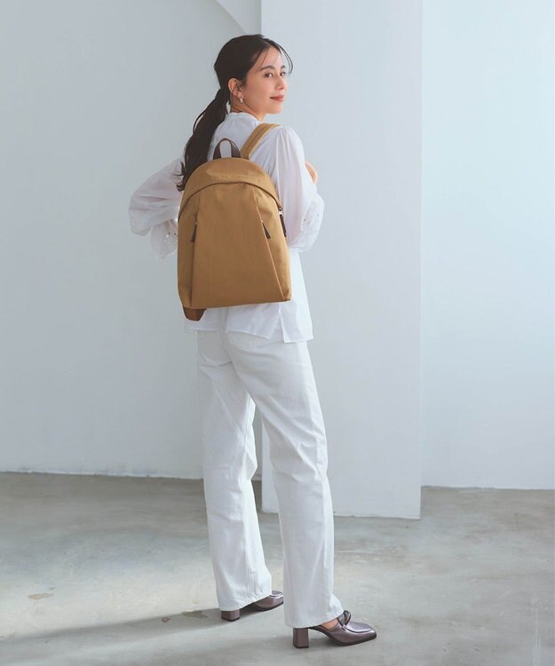 TOPKAPI 【Breath TOPKAPI】SLANT スラント ナイロン ユーティリティ リュック バックパック　A4 / 軽量 ブラウン