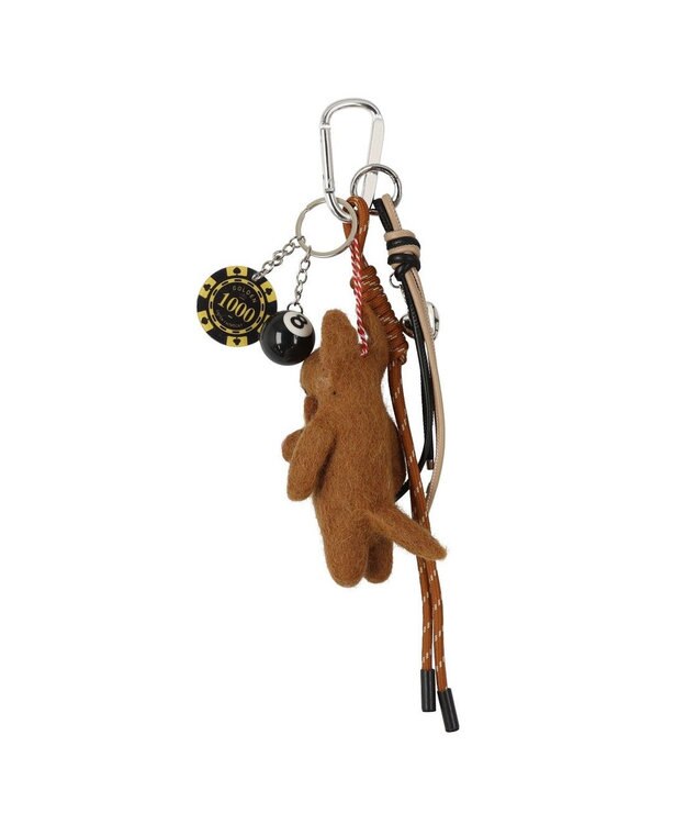 UNBILLION カシュカシュ cachecache / 羊毛フェルトアニマルチャーム ビー