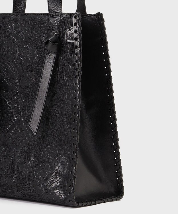 GRACE CONTINENTAL Stitch Tote ブラック