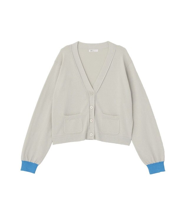 CRAFT STANDARD BOUTIQUE Ｖネックニットカーディガン Light Gray