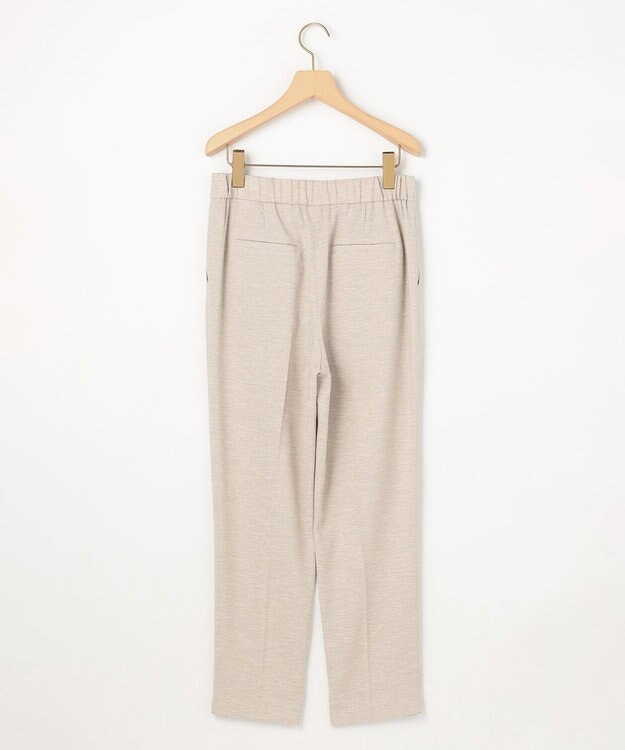 組曲 L 【先行予約】ライトリネンライクテーパード パンツ ベージュ系
