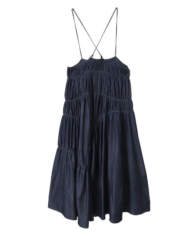 Green Parks ギャザースカート Indigo