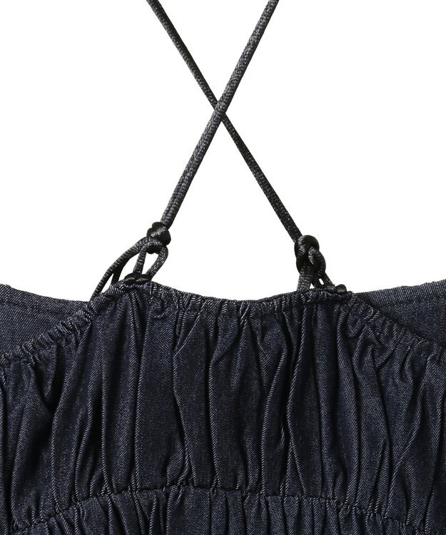 Green Parks ギャザースカート Indigo