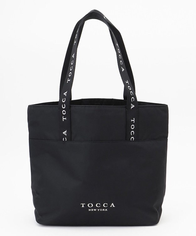 TOCCA 【WEB＆一部店舗限定】CIELO LOGO TOTE トートバッグ ブラック系