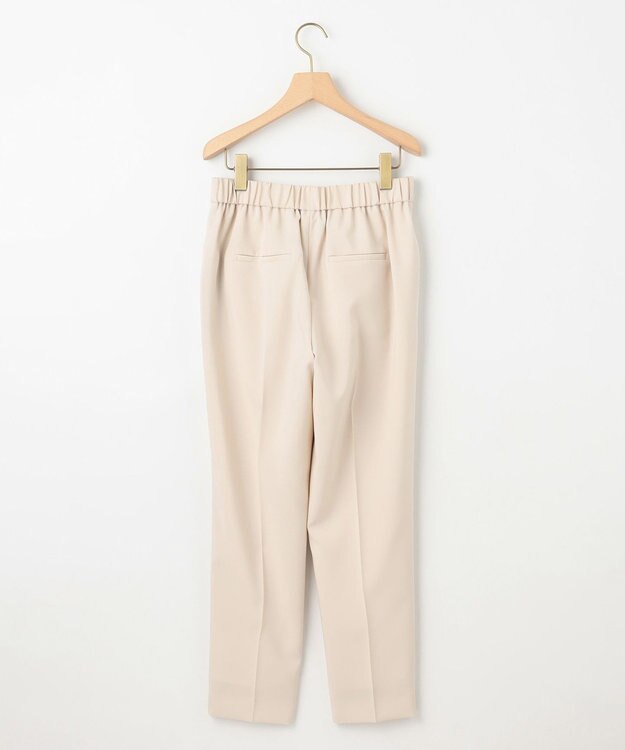 組曲 【ストレッチ・イージーケア】オシャクロス テーパードパンツ アイボリー系