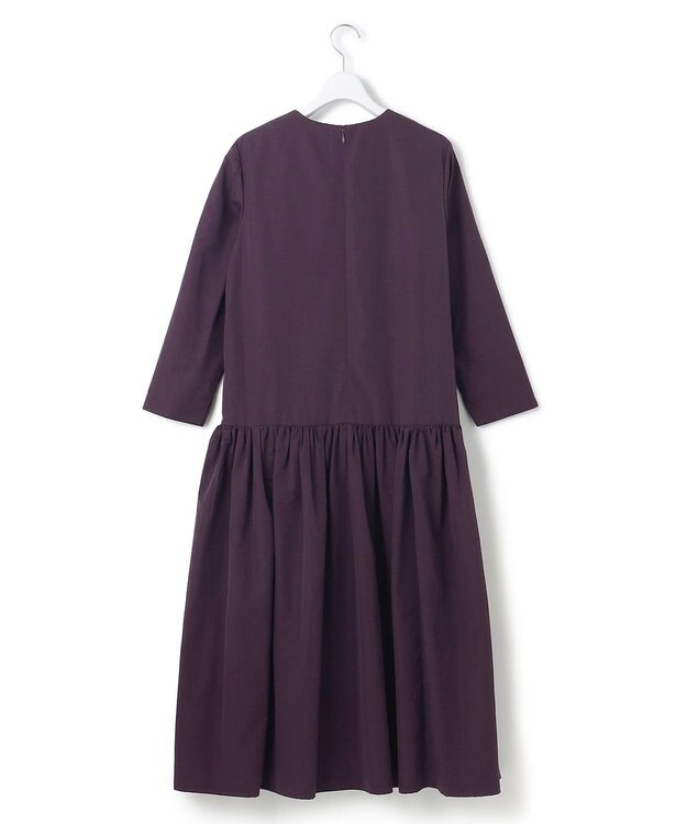 23区 S 【APPLAUDIR】ソフトタフタ ドレス パープル系