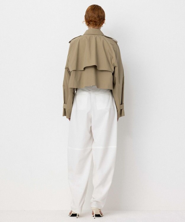 NAVE 【Nave・セットアップ可/洗える/撥水】スパンツイル パンツ ホワイト系