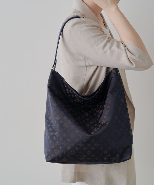 russet ナイロンジャガード2WAYショルダーバッグ(CE-1622) Purple/BR