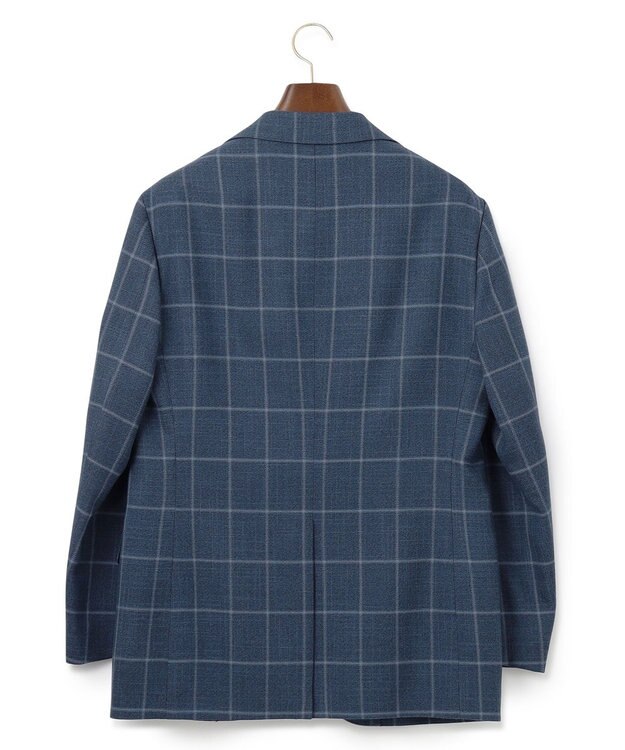J.PRESS MEN 【KING SIZE】【NEWSTAGE】シルキーリファインドチェック ジャケット/総裏 ダルブルー系4