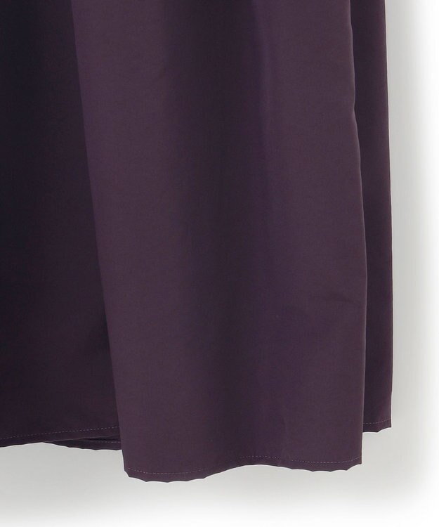 23区 【APPLAUDIR】ソフトタフタ ドレス パープル系