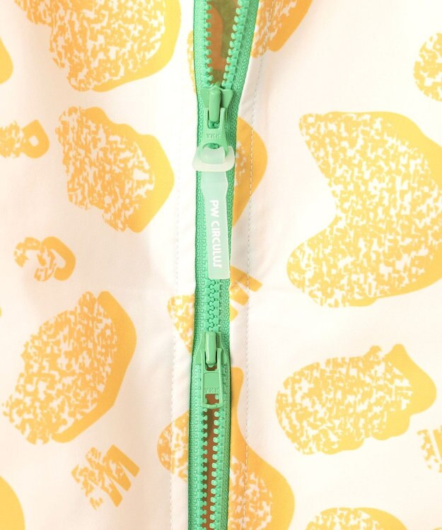 PW CIRCULUS 【撥水加工/ストレッチ】【WOMEN】アニマルドットブルゾン ゴルフウェア レディース イエロー系5