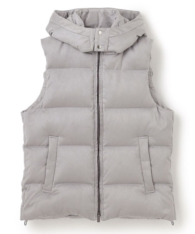 JOSEPH HOMME コマスウェード　ダウンベスト ライトグレー系