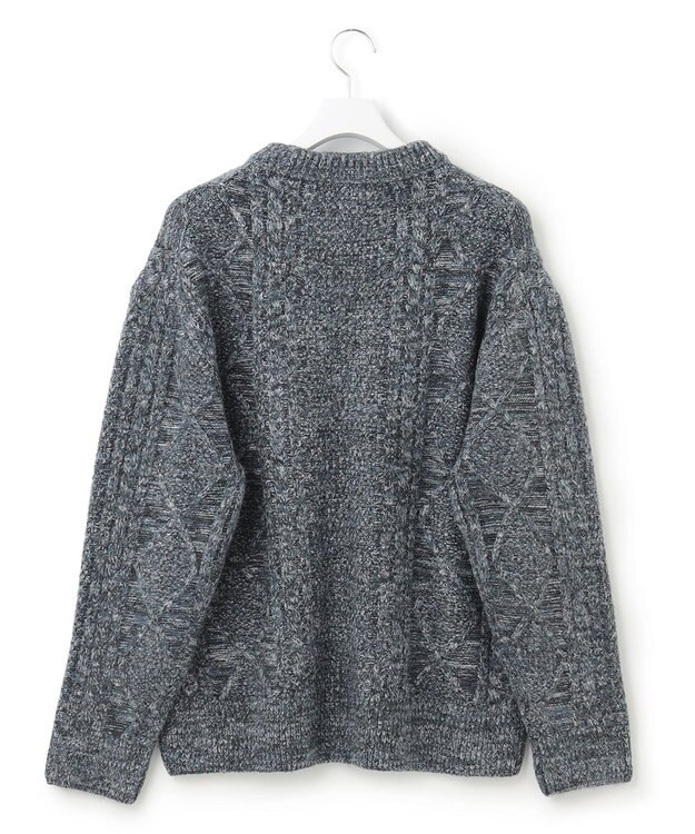 J.PRESS YORK STREET 【UNISEX】アランニット ブルー系5