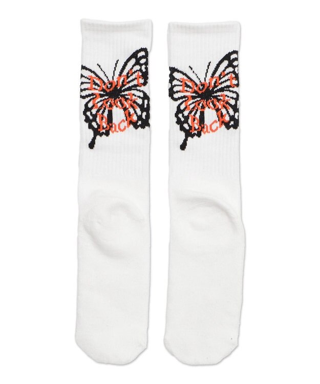 WEGO バックデザインソックス（R） ホワイト