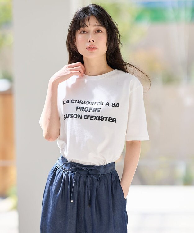 ANY オーガビッツアソートプリントTシャツ ブラックロゴ