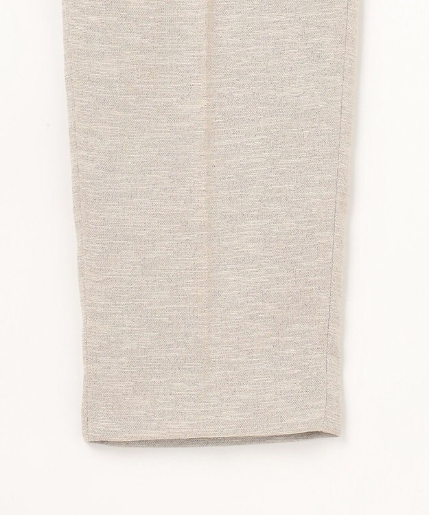 組曲 L 【先行予約】ライトリネンライクテーパード パンツ ベージュ系