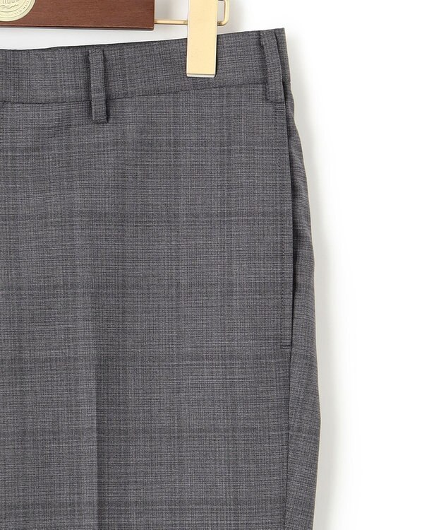 J.PRESS MEN 【J.PRESS MOVING】REDA 1865 メランジウィンドーペーン スラックス グレー系4