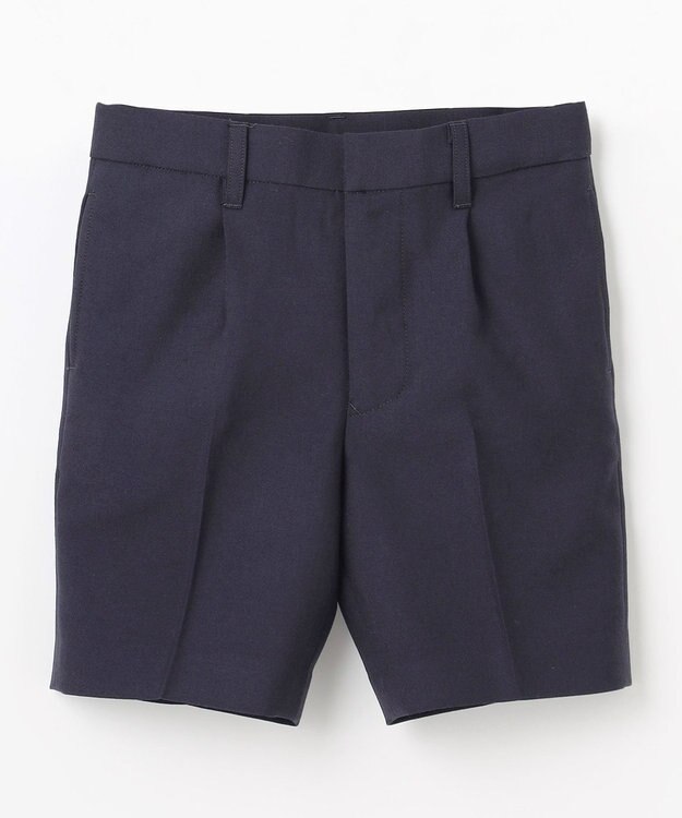 J.PRESS KIDS 【100-130㎝】ギャバタッサー ハーフパンツ ネイビー系