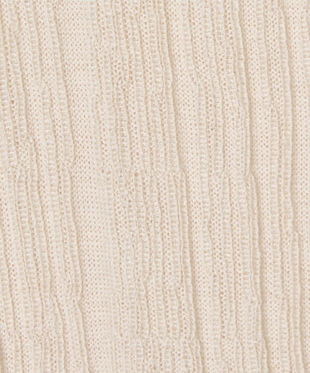 JOSEPH クリンクルリブ　Vネックニット Marble