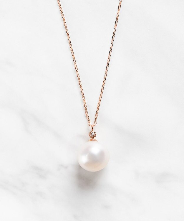【WEB限定】NOBLE PEARL NECKLACE K10淡水パール ...