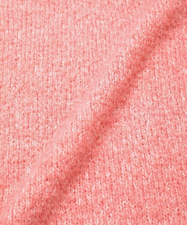 Green Parks ・Ｐｅｔｉｔ　Ｆｌｅｕｒ　ブークレワイドニット Pink