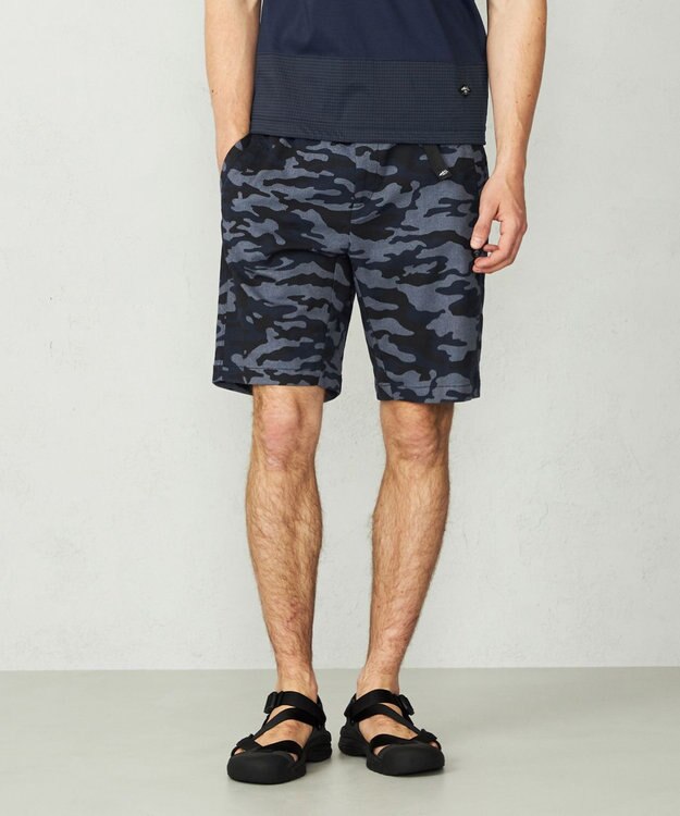 JOSEPH ABBOUD MOUNTAIN 【UNISEX】オーガニックコットンシャンブレーカモ ハーフパンツ ネイビー系5