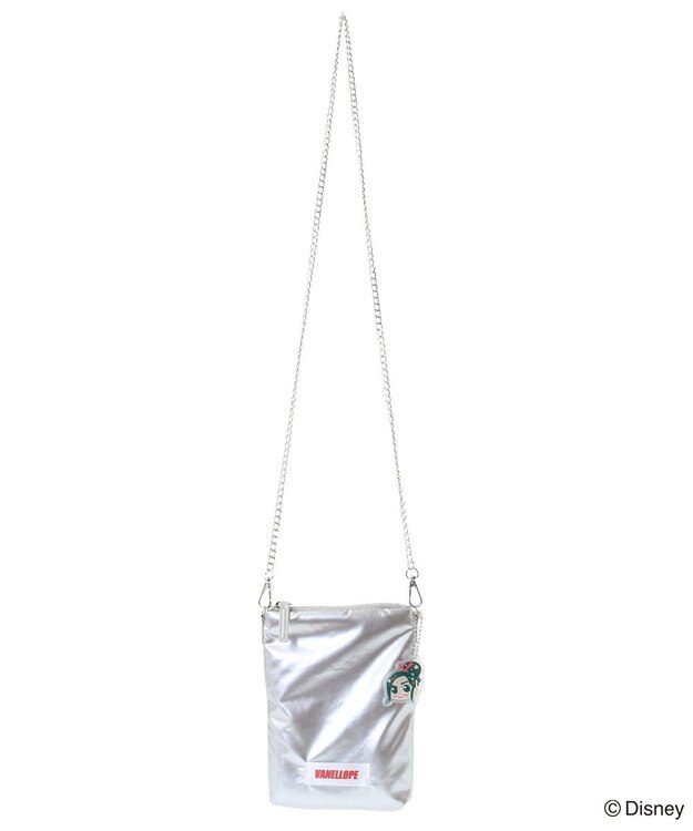 Green Parks シュガーラッシュ　／　メタリックチェーンバッグ Silver