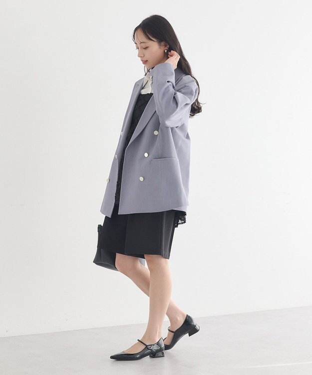 earth music&ecology バミューダパンツ Black