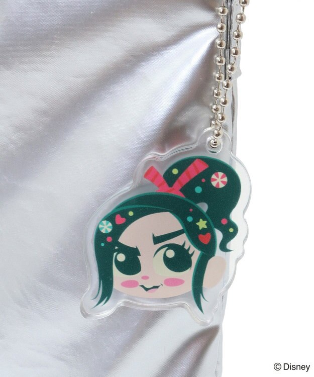 Green Parks シュガーラッシュ　／　メタリックチェーンバッグ Silver