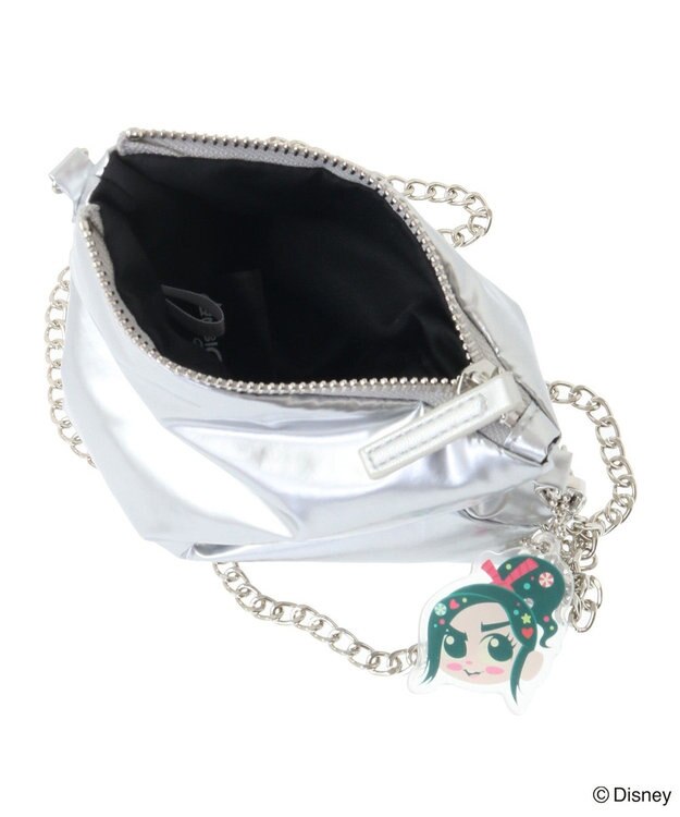 Green Parks シュガーラッシュ　／　メタリックチェーンバッグ Silver