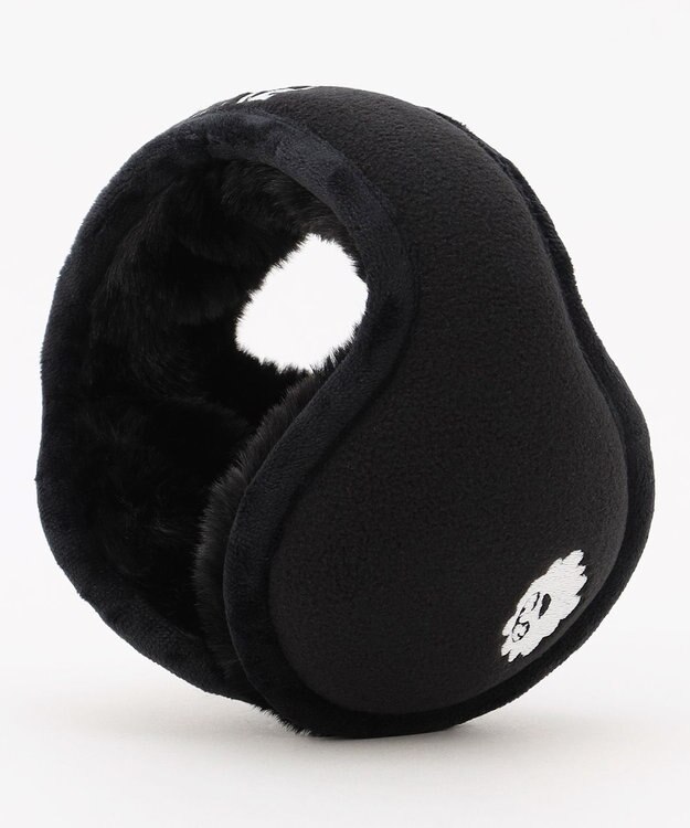 PW CIRCULUS 【UNISEX】WAVY ロゴイヤーマフ ブラック系