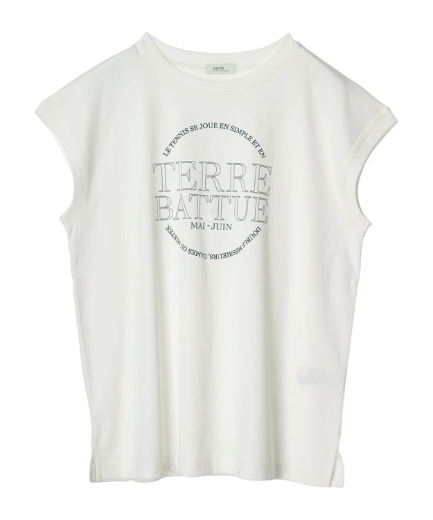 earth music&ecology ＴＥＲＲＥ　ＢＡＴＴＵＥ　フレンチＴ Off White
