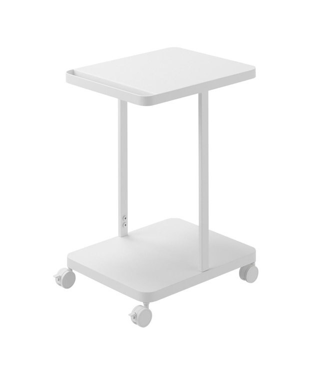 tower ランドセル収納ラック タワー キャスター付き 2段 ホワイト ホワイト