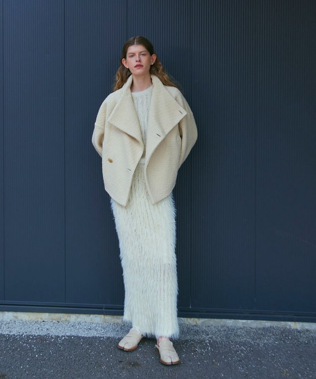 NAVE 【ReNAVE】ブークレーアウター アイボリー系