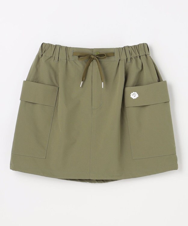 PW CIRCULUS 【 吸水速乾 / ストレッチ 】【WOMEN】裾2WAY バルーンスカート ゴルフウェア レディース グリーン系