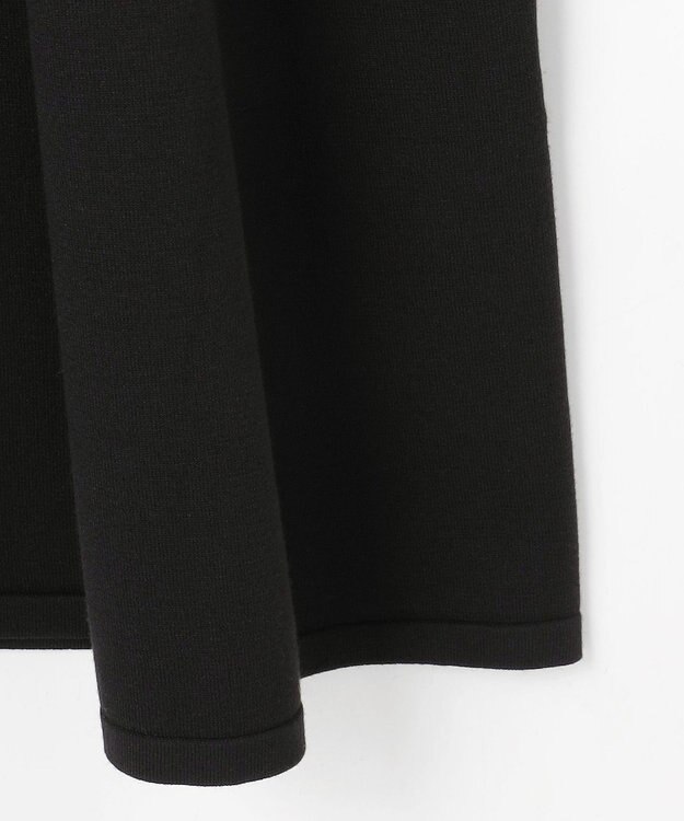 組曲 L シックフレアニットワンピース ブラック系