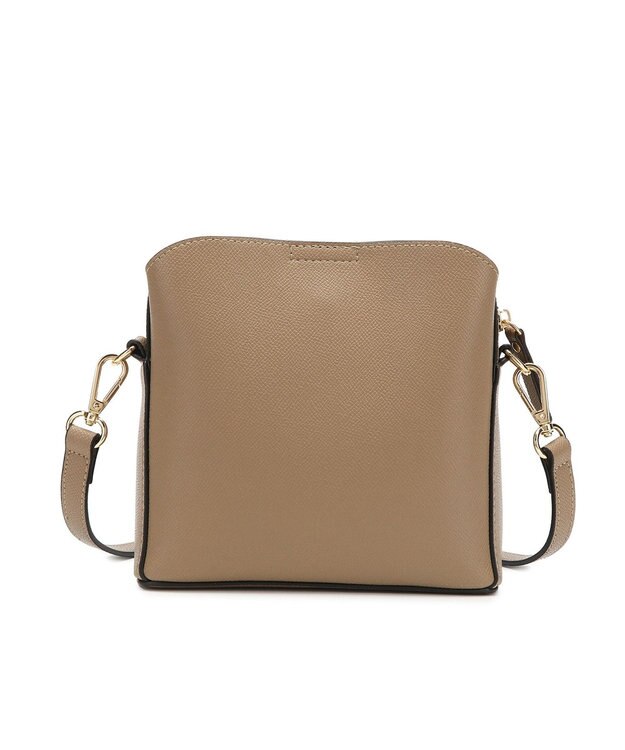 style code 【PADMA/パドマ】リアルレザー　アオリポケットミニショルダーバッグ　カードケース付 オーク