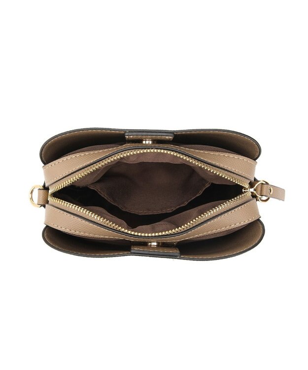 style code 【PADMA/パドマ】リアルレザー　アオリポケットミニショルダーバッグ　カードケース付 オーク